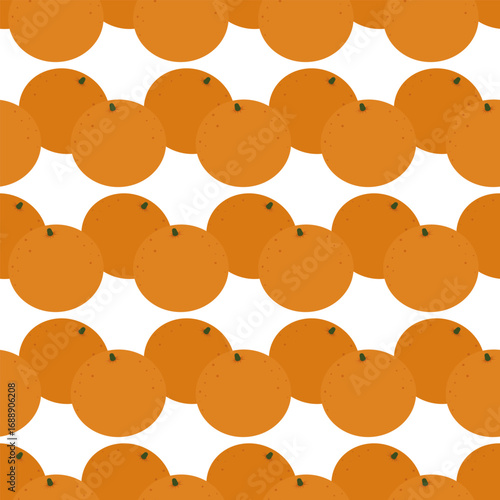 Hand drawn Orange fruits Seamless Pattern Colorful Citrus Backdrop idea Texture Winter seasonal Fond