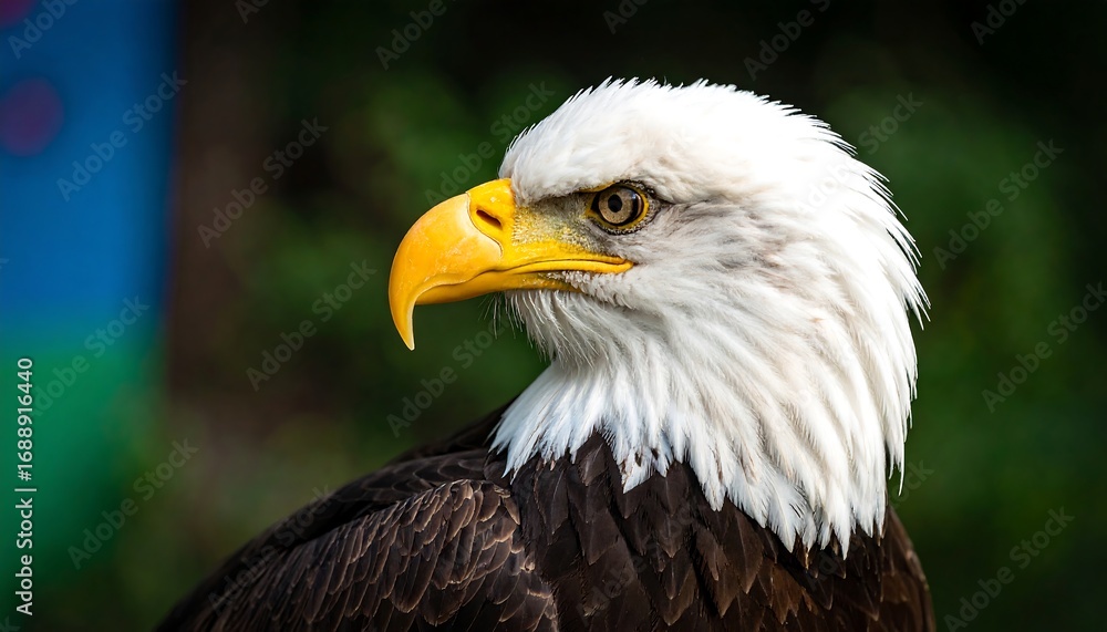 Obraz premium Majestic eagle portrait