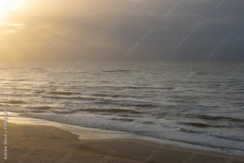 Fototapeta premium sunset on the beach