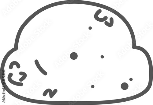 귀여운 디저트 푸드 아이콘 60종 세트 | Food Icons Bundle (SVG, PNG, AI) | Line Icons for Commercial Use, Instant Download
