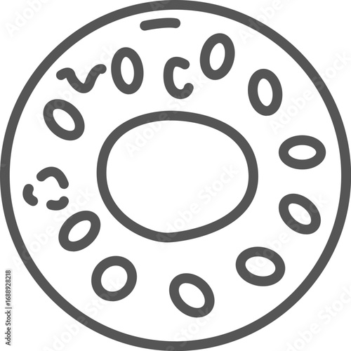 귀여운 디저트 푸드 아이콘 60종 세트 | Food Icons Bundle (SVG, PNG, AI) | Line Icons for Commercial Use, Instant Download
