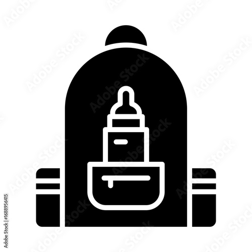 Baby bag icon