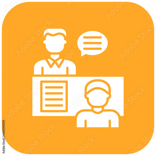 Job interview Icon