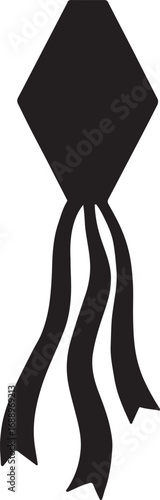 Traditional Festa de São João lantern silhouette vector design for celebration and festive decoration.
