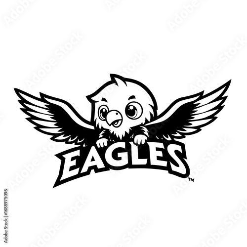 eagle with wings