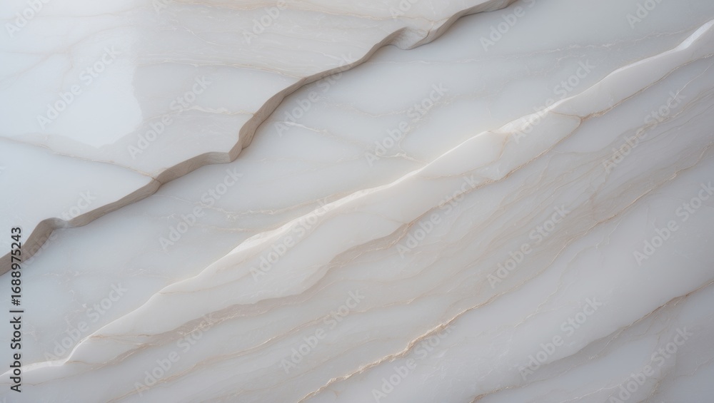 Obraz premium Marble surface with natural veining and texture, light colors and subtle patterns. Elegant and luxurious material. Natural stone with unique markings.