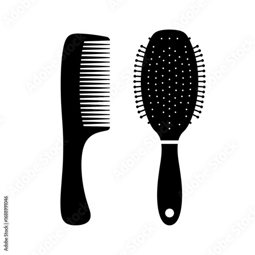 comb isolated on white background