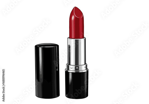 lipstick isolated on white background