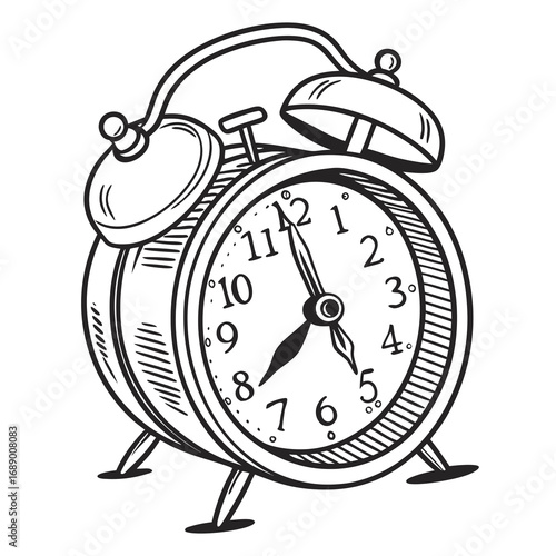 retro alarm clock