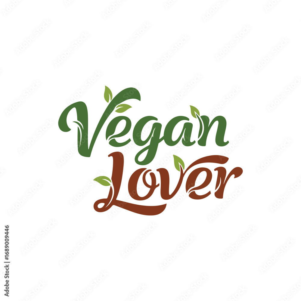 Fototapeta premium vegan lover logo, vintage vegan logo, vegan logo black and white, cruelty free logo, vegan restaurant logo, vegeterian logo