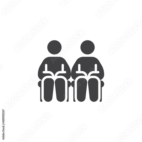 Support group solid icon