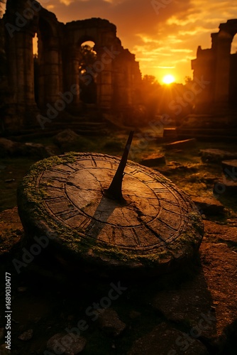 Wallpaper Mural Sundial of Forgotten Ages Torontodigital.ca