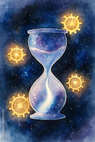 Wallpaper Mural Upward Flowing Sands of Time Torontodigital.ca