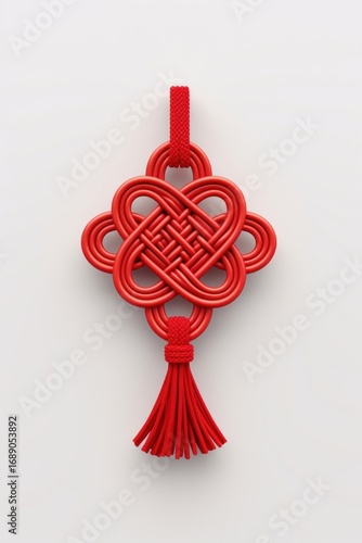 Chinese knot decoration chinese new year celebration.