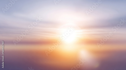 Dreamy abstract background of sunrise