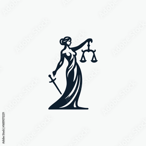 Justice Goddess Logo