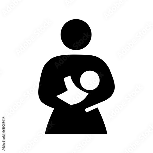 授乳室（女性用）のピクトグラム