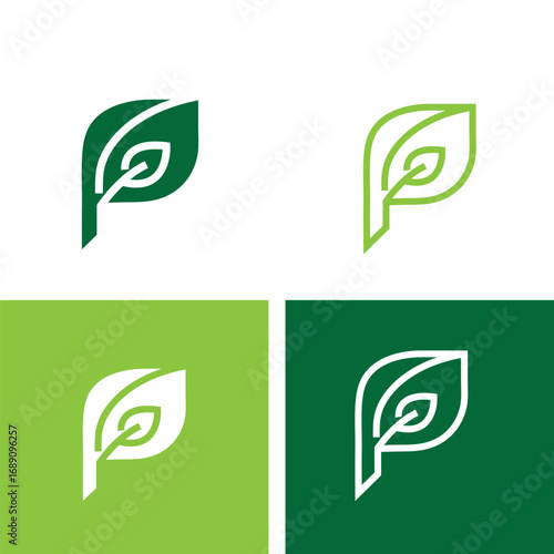 eco life logo design vector, Nature leave logo minimalist design green eco concept bio ecology healthy life environmental plant growth symbol, healthy life, body care, nature balance, eco lifestyle 