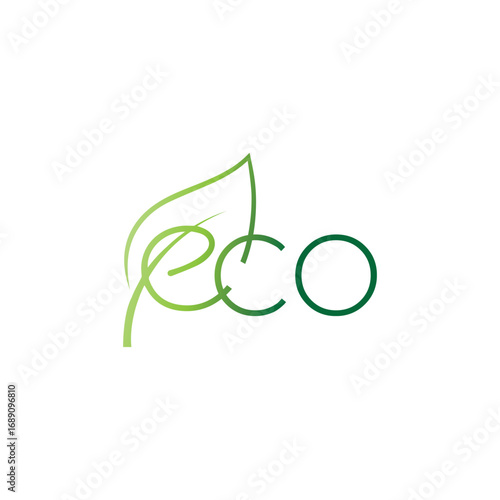 eco life logo design vector, Nature leave logo minimalist design green eco concept bio ecology healthy life environmental plant growth symbol, healthy life, body care, nature balance, eco lifestyle 