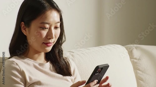 Young Woman Using Smartphone