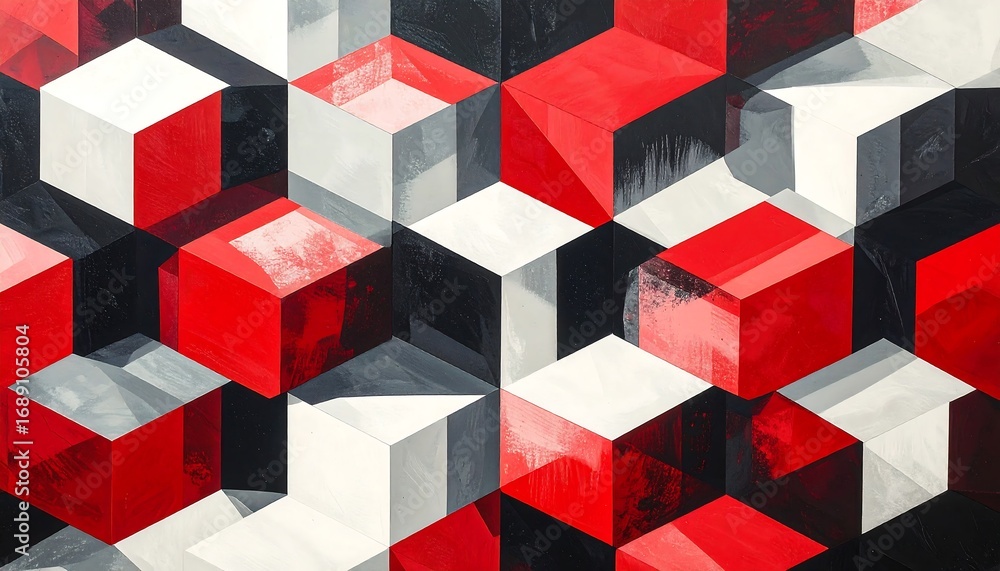 Obraz premium Abstract geometric pattern (1)