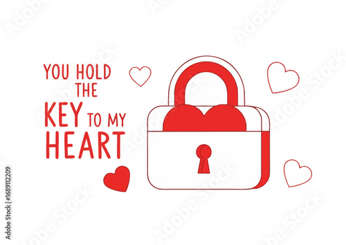 Black silhouette of a padlock on white background for security and protection concept