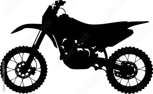 Simple Dirt Bike Icon