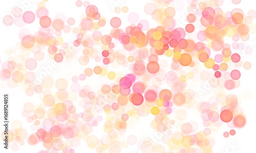 Colorful Abstract Bokeh Light Pattern