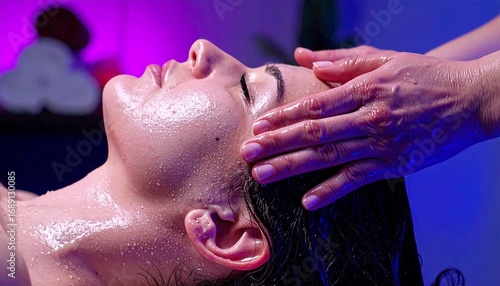 The connection between hands and hair is vital.  