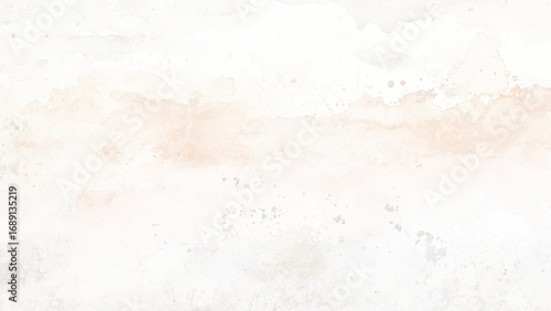 Brown background with watercolor texture grunge painted on border, old vintage brown paper with coffee tea or ink stains.