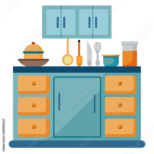 furniture and wardrobe