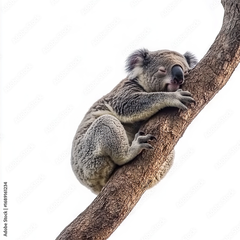 Fototapeta premium Photo of Koala Isolated on white background
