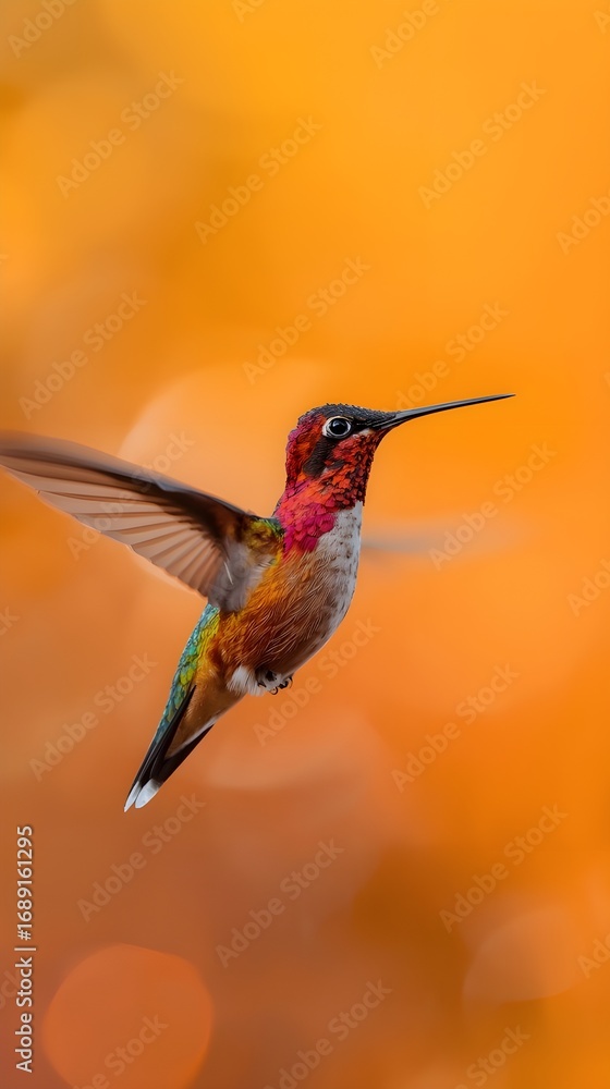 Fototapeta premium hummingbird in flight