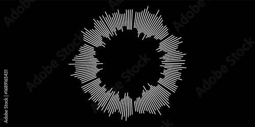 Spiral sound wave rhythm line dynamic abstract vector background eps 10