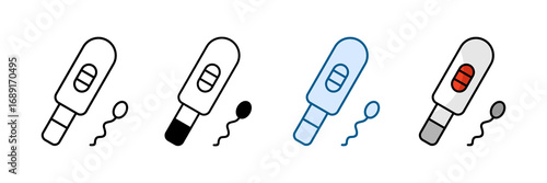 Positive Test Icon Set Multiple Style Collection