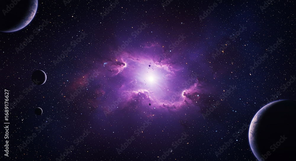 Obraz premium Space background...