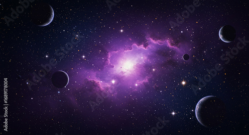 space background with stars