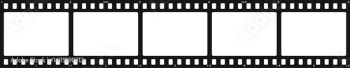High Detail Film Strip Vector – Cinema Reel, Movie Frame & Photography Template