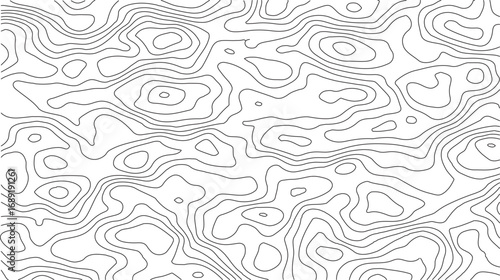 Topography vector terrain mapping with explorer grid layout and abstract elevation contour lines, clean white background for adventure, hiking, travel, and modern design projects
