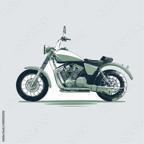 motorcycle vector illustration