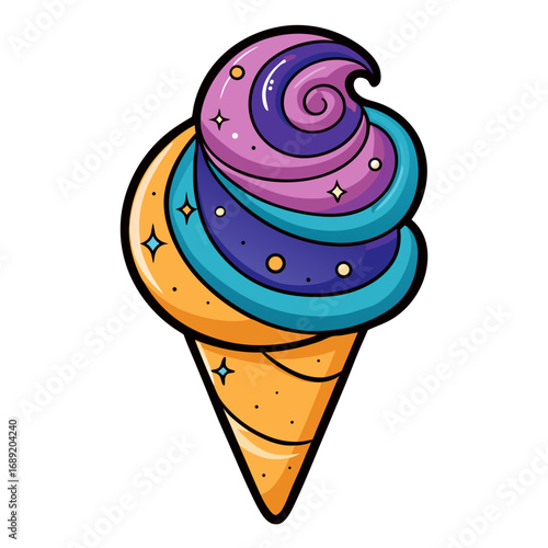 vector ice cream