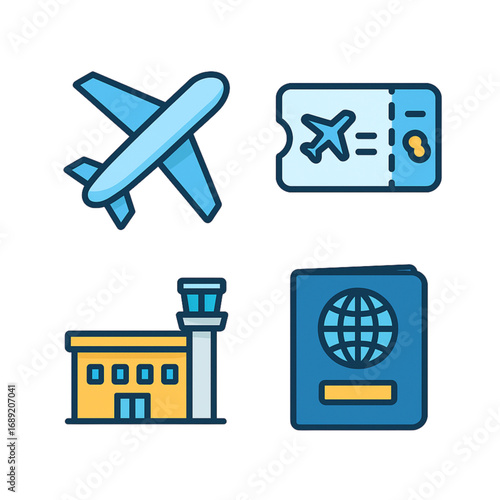 Travel Icon Set