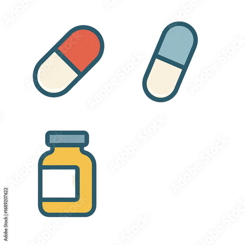 Medicine and Pharmacy Icons