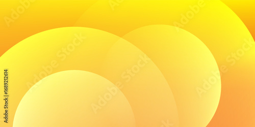 abstract yellow background with circular swirl patterns and soft gradients. Modern trendy design in vector EPS 10