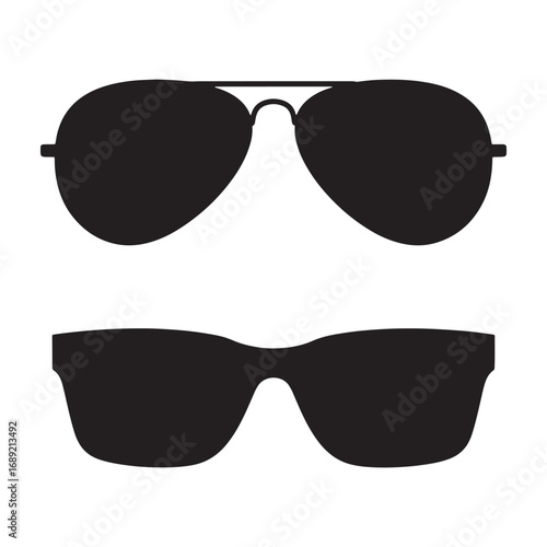 Sunglass icon eyewear fashion vector illustration