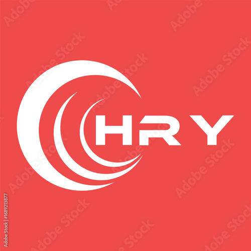 HRY letter design. HRY letter technology logo design. HRY  Monogram logo design for an entrepreneur and business.