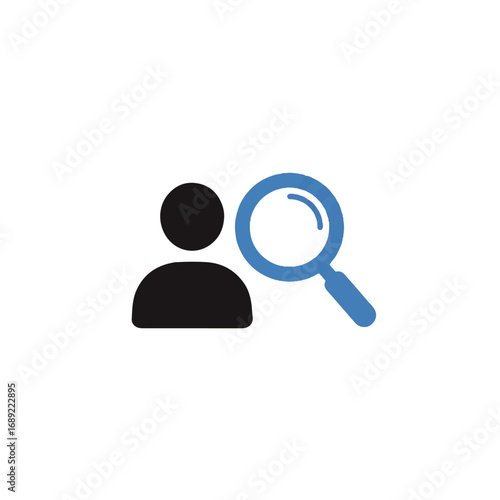 User Search Find People Icon Vector Illustration