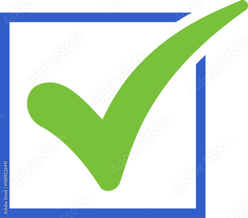 Checkmark checklist icon transparent background.