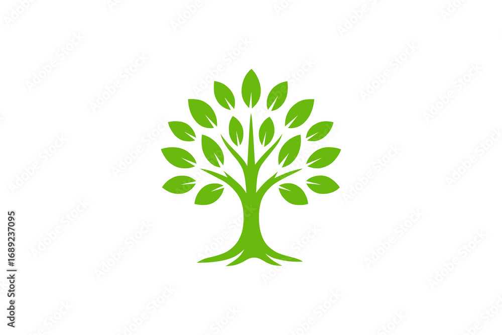 Obraz premium tree with green leaves