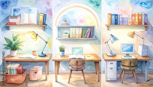 Wallpaper Mural Cozy Workspaces for Productivity and Comfort Torontodigital.ca